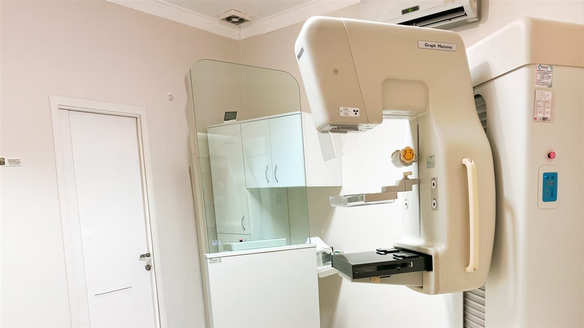 Sala de mamografia da Med&Imagem
